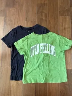 GU H&M TEE kids 2枚セット