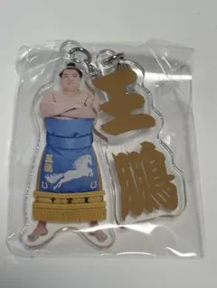 相撲力士アクリルキーホルダー 王鷹 鷹