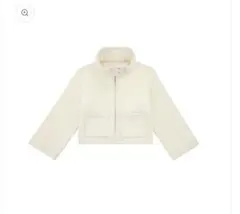 how. Melton Coat Ivory 002 和田颯