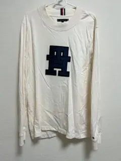 TOMMY HILFIGER 長袖カットソー L アイボリー