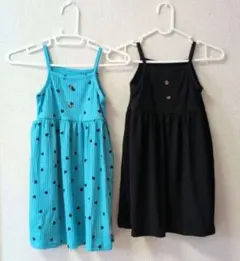 130ノースリーブワンピース2枚セット
