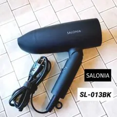 ◆SALONIA◆サロニア スピーディーイオンドライヤー SL-013BK