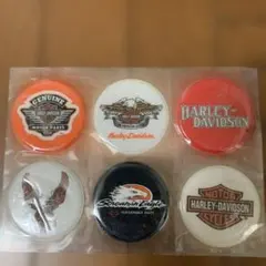 HARLEY-DAVIDSON】缶バッジ 2個セット ハーレーダビットソン - メルカリ