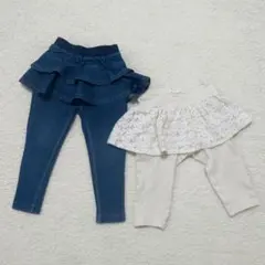 ベビーレギンスパンツ 80cm 女の子 まとめ売り