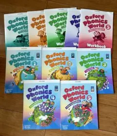 Oxford Phonics World 1-5英語教材 子供 10冊セット - メルカリ