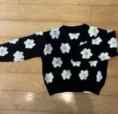 新品未使用　ニット　花