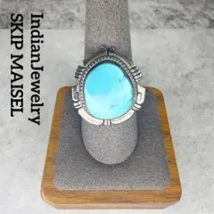 IndianターコイズBIGリング ベアクロー Hand Made - メルカリ