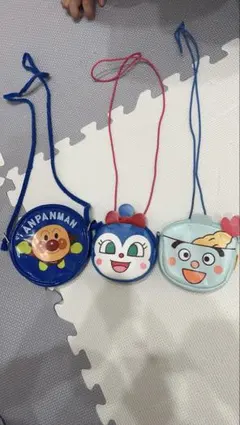 アンパンマン キャラクター ポーチ 3個セット