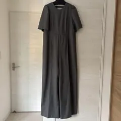 パフショルダーオールインワン グレー Mのサムネイル