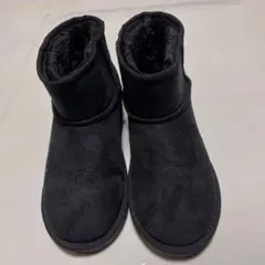ブラックムートンブーツ ショートタイプ サイズ S