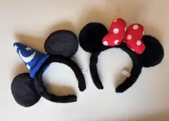 ディズニー カチューシャセット ミッキー&ミニー