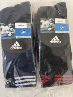 adidas サッカーソックス　SOCCER 3 STR SO 2足のサムネイル