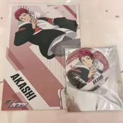 最安値 黒子のバスケ　黒バス 赤司征十郎　缶バッジ　特典ポスカ　パルクール