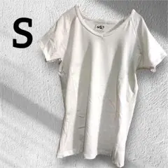 ホワイト Tシャツ 【S】