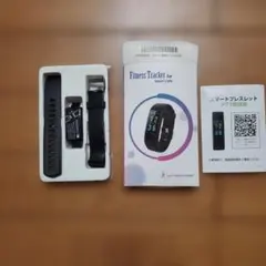 Fitness Tracker for heart rate ブラック