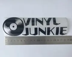 VINYL JUNKIE レコードステッカー　レゲエ、ヒップホップ、ソウル