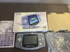 美品ゲームボーイアドバンス　ミルキーブルー