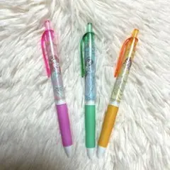 ほぼ未使用【Disney公式】ボールペン 3つセット ディズニープリンセス