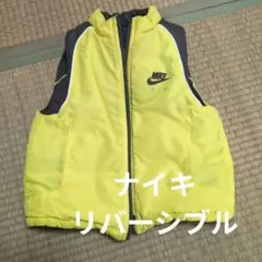 NIKE AIR リバーシブル 中綿　ベスト　キッズ　ベスト　90　ベビーのサムネイル