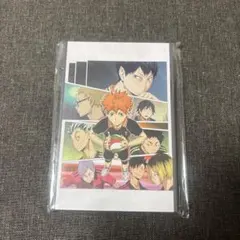 ハイキュー！！ Happyくじ G賞 ポストカードブック