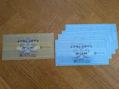 ゼビオホールディングス株主優待券 20%割引券1枚+10%割引券4枚計5枚セット