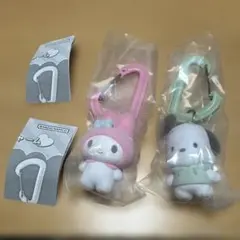 【新品未使用】サンリオ カラフルカラビナマスコットチャーム マイメロディ