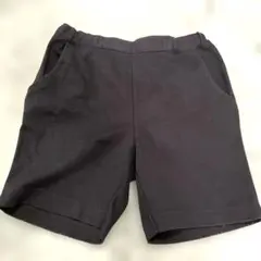 familiarファミリア黒 ハーフパンツ 綿100% ポケット付き