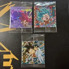 [未開封] ドラゴンボール ウエハース 3枚セットのサムネイル