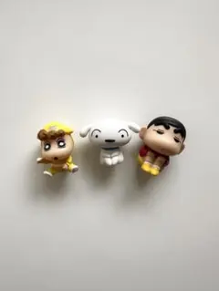 お値引き中！クレヨンしんちゃん ガチャガチャ3体セット