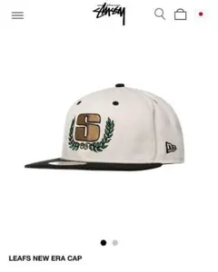 【STÜSSY】Leafs New Era Cap ニューエラ