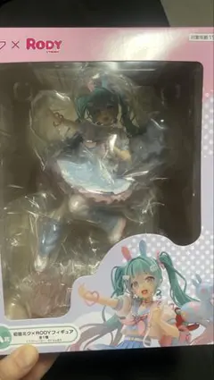 d*3様 タイトーくじ A賞 初音ミク×RODYフィギュア 鏡音リンクリアスタン