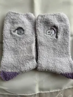 スヌーピー　もこもこ靴下　ルームソックス