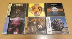 Anthrax CD 6枚セット 国内盤 貴重 初版国内盤 帯付 Anthrax CD 6枚セット - メルカリ