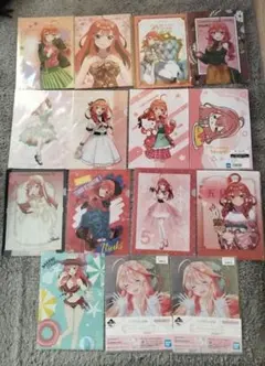 五等分の花嫁　中野五月　クリアファイル　17枚セット　新品・未開封