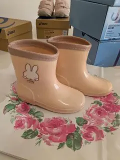 15cm ミッフィー レインブーツ ピンク