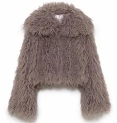 Fur coat グレーのサムネイル