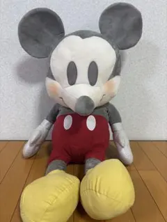 ミッキーマウス ぬいぐるみ レトロカラー