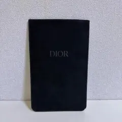 DIOR ケース ポーチ 黒 ブラック スエード ディオール