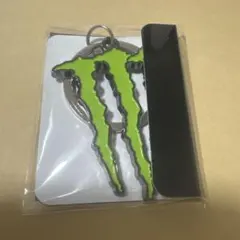 【新品未使用】モンスターエナジー　メタルキーホルダー