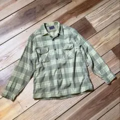 PENDLETON 60s オンブレシャツ　ウールシャツ