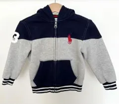 Ralph Lauren ベビー フード ジップアップパーカー 24M