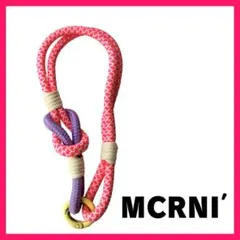 【超美品☆】マカロニエッジ　スマホ ストラップ　ホワイト×ピンク×パープル