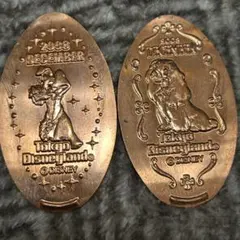 わんわん物語　ディズニー　スーベニアメダル　トランプ　レディ