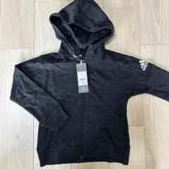 新品　adidas パーカーポケット付　120