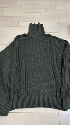 【美品】NIKE ナイキ ニット セーター タートルネック