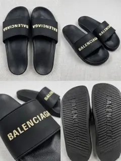 BALENCIAGA バレンシアガ ブラック サンダル 厚底 36 - メルカリ