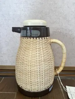◇【希少・未使用】TIGER タイガー魔法瓶 籐アイスペール 昭和レトロ
