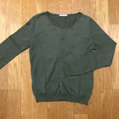 ウィルセレクション　カーキ　カーディガンのサムネイル