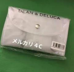 DEAN & DELUCA クリアホワイト エコバッグ