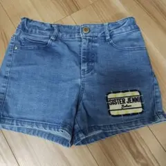 シスタージェニィ　デニム短パン　サイズ150